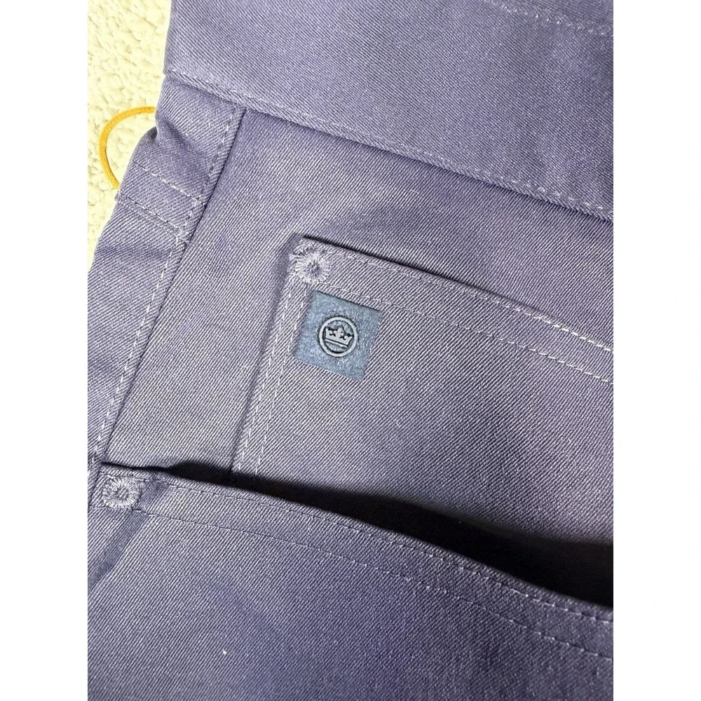 Peter Millar Golf Pants Crown Sport eb66 Performance 36x30 Blue NWT MSRP $160